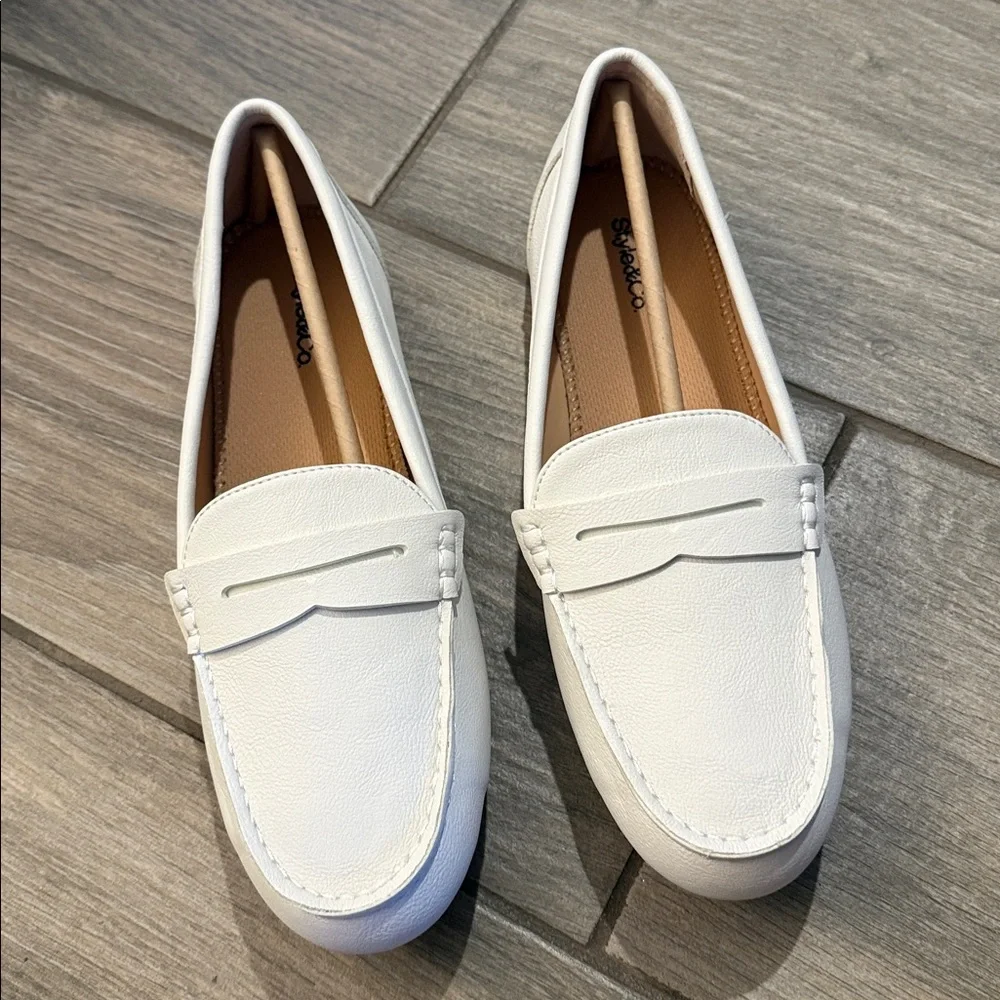 New Style & Co. Serafinaa Driver Penny Loafers Sz 9.5 M